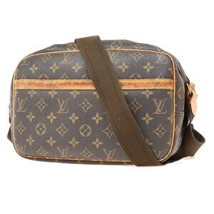 LOUIS VUITTON Reporter PM Crossbody Shoulder Bag Monogram Leather M45254 34FC052